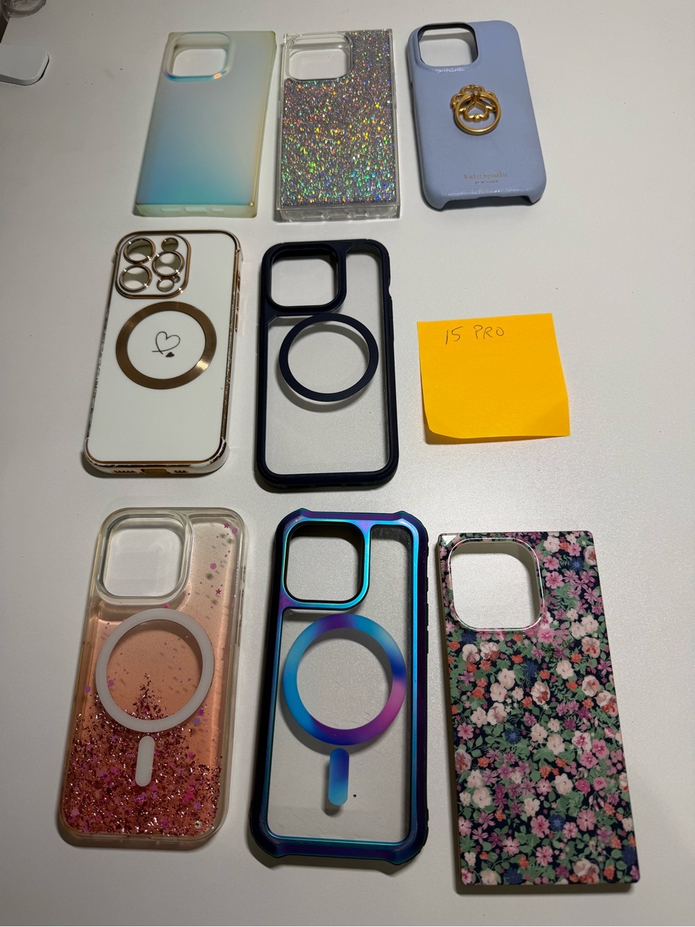15 PRO phone cases. FLaunt, you PICK 4.